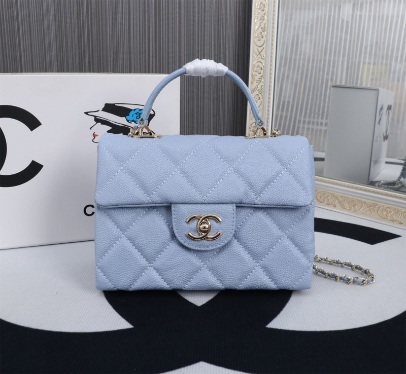 Ch**el top handle bags
